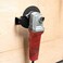 Gripon Pack of 2 Black Angle Grinder Holder Tool Wall mount Bracket for 5inch Grinder