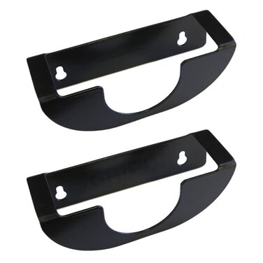 Gripon Pack of 2 Black Angle Grinder Holder Tool Wall mount Bracket for 5inch Grinder