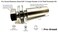 Pro-Graad ProGraad Stainless Steel 5811 Angle Grinder Buff Extender Kit Airway Buffing Polishing Wheel 314 Extension Shaft Threaded Arbor Extension Adapter for Angle Grinders