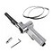 LSLANSOON Mini Air Belt Sander Pneumatic Handheld Angle Grinder Tool for Wood Metal Sanding Grinding 330x10mm