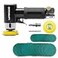 UPWOOD 2 3 Mini Orbital Air Sander by Small Pneumatic Random Orbital Sander Kit with Hook And Loop Sanding Pads 24pcs Sandpapers