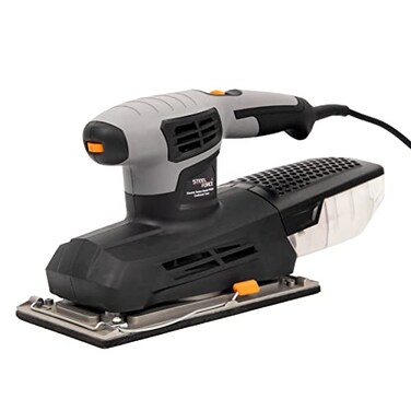 Steel Force PFS300 25 Amp 600012000 OPM 945 inch Sheet Sander with Super Large Sanding Base and Variable Speed