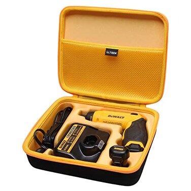 L LTGEM LTGEM Case Compatible with DEWALT DCF680N2 8V MAX Cordless Screwdriver Batteries and Charger Case Only