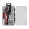 Skil SKIL Twist 20 Rechargeable 4V Screwdriver with Pivoting Head Torque Setting USBC Charging Cable 28 PC Bit Set Carrying Case SD561902