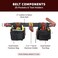 Occidental Leather The Finisher Tool Belt Set Medium 25 Pockets Tool Holders Made in USA