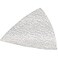 DEWALT DWASPTRI083 Hook and Loop Triangle 80 Grit Sandpaper 12Pack
