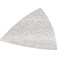 DEWALT DWASPTRI083 Hook and Loop Triangle 80 Grit Sandpaper 12Pack