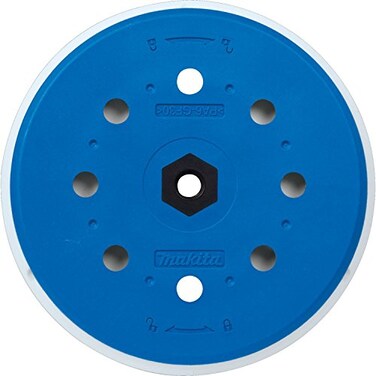 Makita 1973155 6 Round Sanding Backing Pad Hook Loop Hard