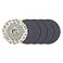 Dremel EZ Lock 240 Grit Sanding Discs for Rotary Tools 5Pieces EZ413SA