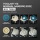 toolant Diamond Shape 5 Inch 320 Grit Sanding Disc Revolutionary Patent 8 Hole Hook and Loop Sanding Discs for Random Disc Sanders Orbital Sanders 50Pack by