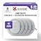 Kidde Hardwired Smoke Carbon Monoxide Detector 10Year Battery Backup Voice Alerts Interconnectable LED Warning Light Indicators 4 Pack