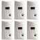 Kidde Carbon Monoxide Detector Plug In Wall with 9Volt Battery Backup Digital LED Display 6 Pack