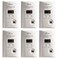 Kidde Carbon Monoxide Detector Plug In Wall with 9Volt Battery Backup Digital LED Display 6 Pack