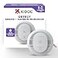 Kidde Smoke and Carbon Monoxide Detector Hardwired with AA Battery Backup LED Status Lights Interconnected 85 dB Alarm 5 inches 30CUAR 1 Pack