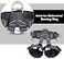 SOB Tree Climbing Harness Adjustable Thickness Widen Protecta Safety Harness Half Body Harnesses for Rock Climbing Rescuing Work Fire Rescuing Caving