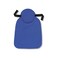Ergodyne ChillIts 6717 Evaporative Polymer Cooling Hard Hat Neck Shade Solid Blue