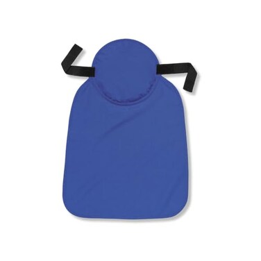 Ergodyne ChillIts 6717 Evaporative Polymer Cooling Hard Hat Neck Shade Solid Blue