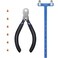 Zonon Bow String Nocking Points Pliers Strings Knock Set T Shape Bow Square Ruler Nocking Buckle Pliers Recurve Turning Kit ArcheryDark Blue