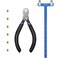 Zonon Bow String Nocking Points Pliers Strings Knock Set T Shape Bow Square Ruler Nocking Buckle Pliers Recurve Turning Kit ArcheryDark Blue