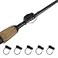 FinMan 5Pack STOW Rod Mounted Tackle Hook Keeper For Fishing Rods Keeps Drop Shot Weights Secure Hooks Safe and Sharp