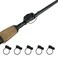 FinMan 5Pack STOW Rod Mounted Tackle Hook Keeper For Fishing Rods Keeps Drop Shot Weights Secure Hooks Safe and Sharp