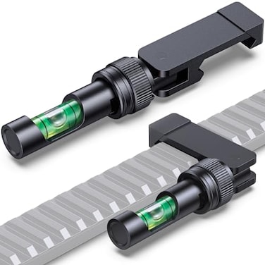 CVLIFE Fold Away Scope Leveling Kit Precision Scope Leveling Tool with Picatinny AntiCant Bubble Level