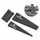 DISCOVERYOPT Scope Level Combo for Rifle Scope Mounting Scope Leveling Kit Scope Level Wedge in OnePiece Mounts or Scope Rings 1 Pack