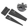 DISCOVERYOPT Scope Level Combo for Rifle Scope Mounting Scope Leveling Kit Scope Level Wedge in OnePiece Mounts or Scope Rings 1 Pack