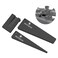 DISCOVERYOPT Scope Level Combo for Rifle Scope Mounting Scope Leveling Kit Scope Level Wedge in OnePiece Mounts or Scope Rings 1 Pack