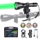 Odepro KL52Plus Zoomable Hunting Flashlight Kit with 4 Interchangeable Modules Red Green White IR850 Long Range Predator Light with Remote Pressure Switch for Coyote Hog Varmint Hunting