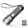 Lighting EVER LED Flashlights High Lumens Small Flashlight Waterproof Adjustable Focus Flash Light for Outdoor Emergency AAA Batteries Included