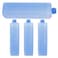 Homoyoyo Reusable Ice Pack 4 Pack Freezer Packs for Cooler Ice Blocks for Cooler Ice Pack for Lunch Boxes Blue