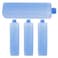 Homoyoyo Reusable Ice Pack 4 Pack Freezer Packs for Cooler Ice Blocks for Cooler Ice Pack for Lunch Boxes Blue