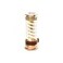 Barebones Edison Light Stick Brass USB Rechargeable LED Lantern and Flashlight with 7 Modes 40 Hour Run Time Camping Essentials with Magnetic Base