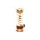Barebones Edison Light Stick Brass USB Rechargeable LED Lantern and Flashlight with 7 Modes 40 Hour Run Time Camping Essentials with Magnetic Base