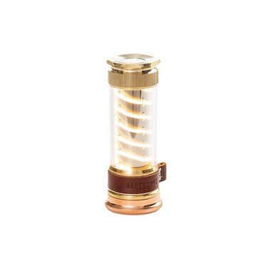 Barebones Edison Light Stick Brass USB Rechargeable LED Lantern and Flashlight with 7 Modes 40 Hour Run Time Camping Essentials with Magnetic Base