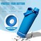 WUQID Silicone Boot Compatible with Stanley Activate Shaker 20oz Bottle Lower AntiSlip AntiScratch Soft Protective Bottom Sleeve Cover Protector Azure