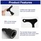 Duoxiate M5 Soccer Cleat Stud Wrench 2 Pack Rugby Boot Stud Key and Track Spike Tool Steel Replacement Wrench for Removable Screwin Studs Portable Shoe Spike Adjustment Tool