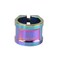 CLAS FOX Pro Scooter Clamps 2 Bolt Clamp Compatible for Standard and Oversized Scooter Bars Rainbow