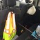 YYST Flexible Over The Seat Hard Hat Rack Holder Back Seat Hanger Headrest Hanger Headrest Hook Black X 2 Pack