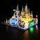 YEABRICKS LED Light for Lego76419 Harry Potter Hogwarts Castle and Grounds Building Blocks Model Lego Set NOT Included
