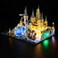 YEABRICKS LED Light for Lego76419 Harry Potter Hogwarts Castle and Grounds Building Blocks Model Lego Set NOT Included