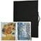 URHELPER puzzle storage folder size 25 x 307 inches Black Includes 20 transparent pockets Comes with two elastic bands