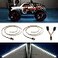 elechawk LED Light Strip for RC Fixed Wing Airplane Flying Wing Plane AR Wing Drone Model Car Truck White