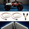 elechawk LED Light Strip for RC Fixed Wing Airplane Flying Wing Plane AR Wing Drone Model Car Truck White