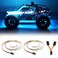 elechawk LED Light Strip for RC Fixed Wing Airplane Flying Wing Plane AR Wing Drone Model Car Truck Ice Blue