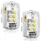 STARTRC Drone Strobe Light Rechargable Flash Led Lamplight for FAA DroneNight Flying Fits for DJI Neo 2Mini 5 Pro 4 Pro34k Avata 2Air 3S and All RC Drones Accessory2pc