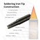 Diliks 900MT3C Soldering Iron Tips 5pcs Set Bevel tip For Hakko 900M Series Tip Replace Hakko 900M 907ESD 933 936 replaceable tips R30mm45 x 170mm