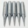 Diliks 900MTI Soldering Iron Tips 5pcs Set Conical tip For Hakko 900M Series Tip Replace Hakko 900M 907ESD 933 936 replaceable tips R02mm x 170mm