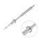 Chazcool TS100 Soldering Iron Soldering Iron Tip TS BC2 Mini Stainless Steel Soldering Iron Tips Replacement for Quick Temperature Rise TSBC2
